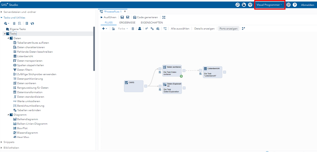 SAS Studio 3 82 Visual Programmer Oliver Pitzius